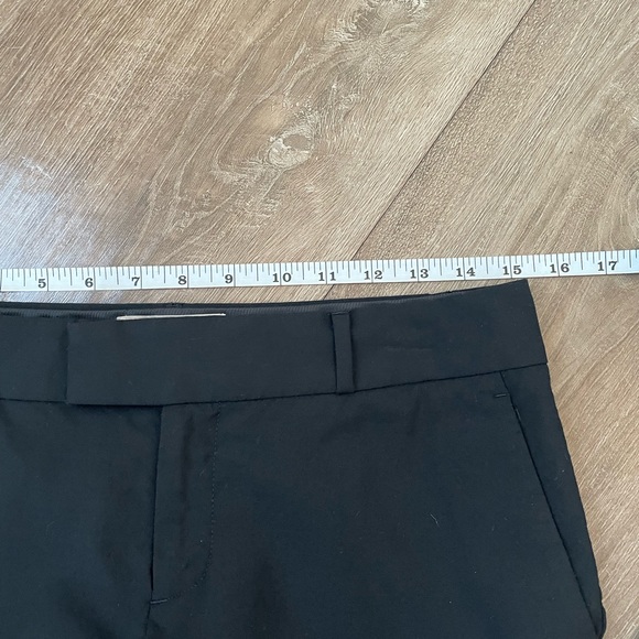 Banana Republic black dress pants Martin Fit wool blend petites women’s size 4P - Picture 10 of 11